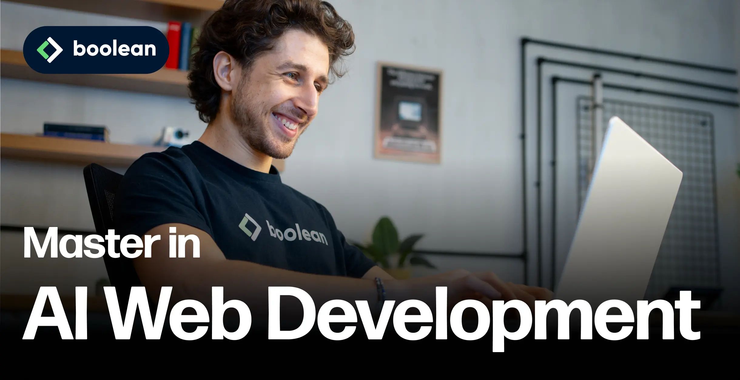Master AI Web Development Part-Time Online | Boolean